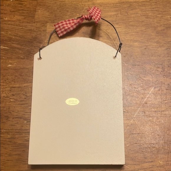 Decorative Plaque with Heart Accent - Picture 2 of 3